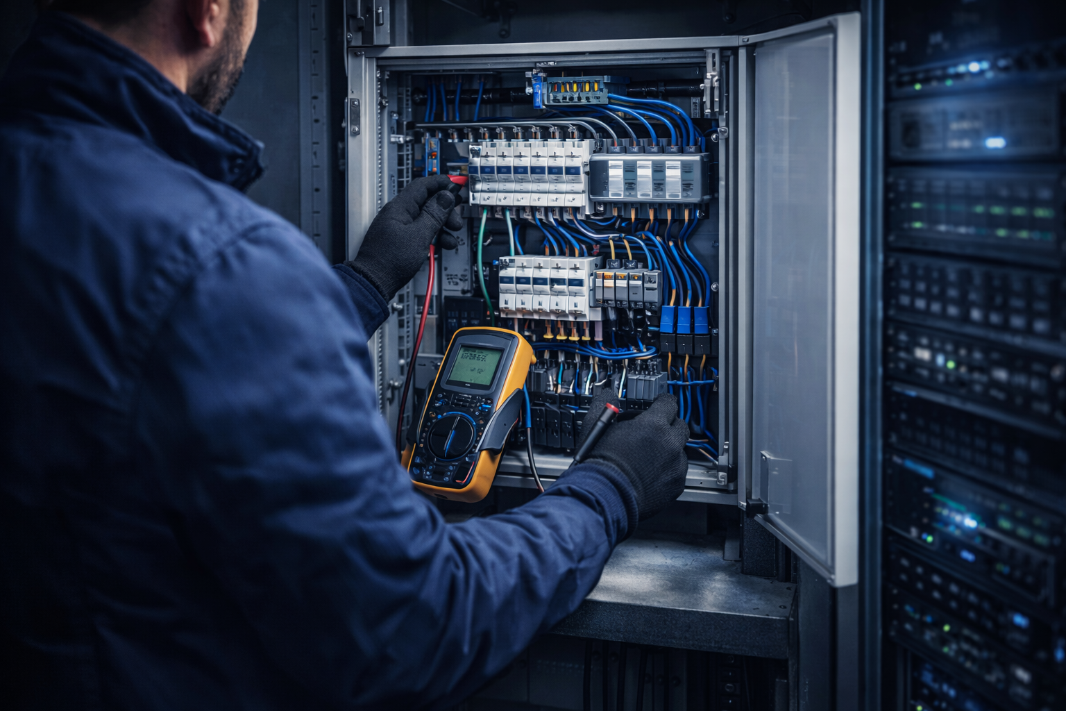 Assistência técnica e manutenção em quadro elétrico